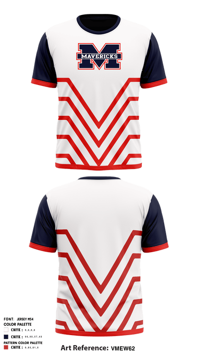 Manvel High School Soccer 16007688 Short Sleeve Performance Shirt - 39