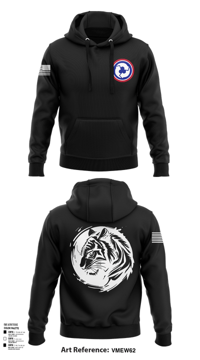 312th HR CO, A1 Postal 64167397 Hoodie - 142