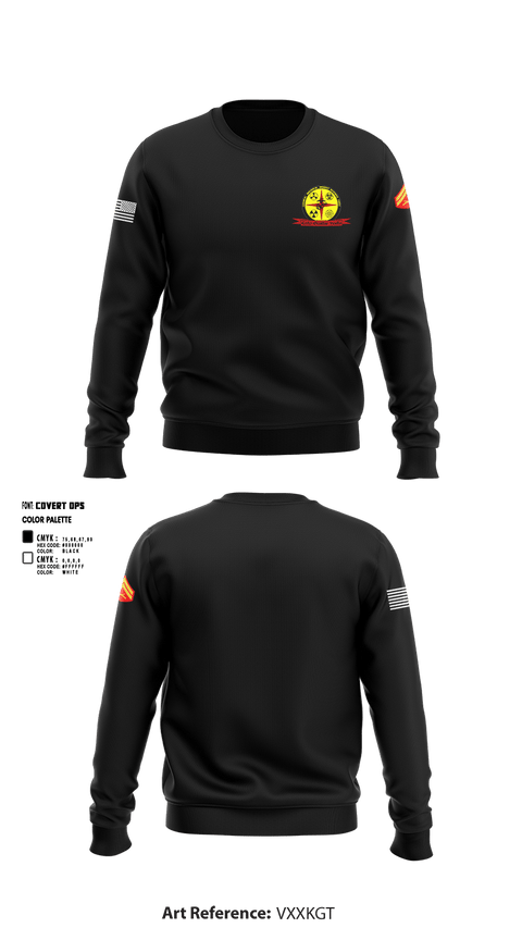 Crew Neck Sweatshirt, CBIRF, Marines, Teamtime, Team time, sublimation, custom sports apparel, team uniforms, spirit wear, spiritwear, sports uniforms, custom shirts, team store, custom team store, fundraiser sports, apparel fundraiser