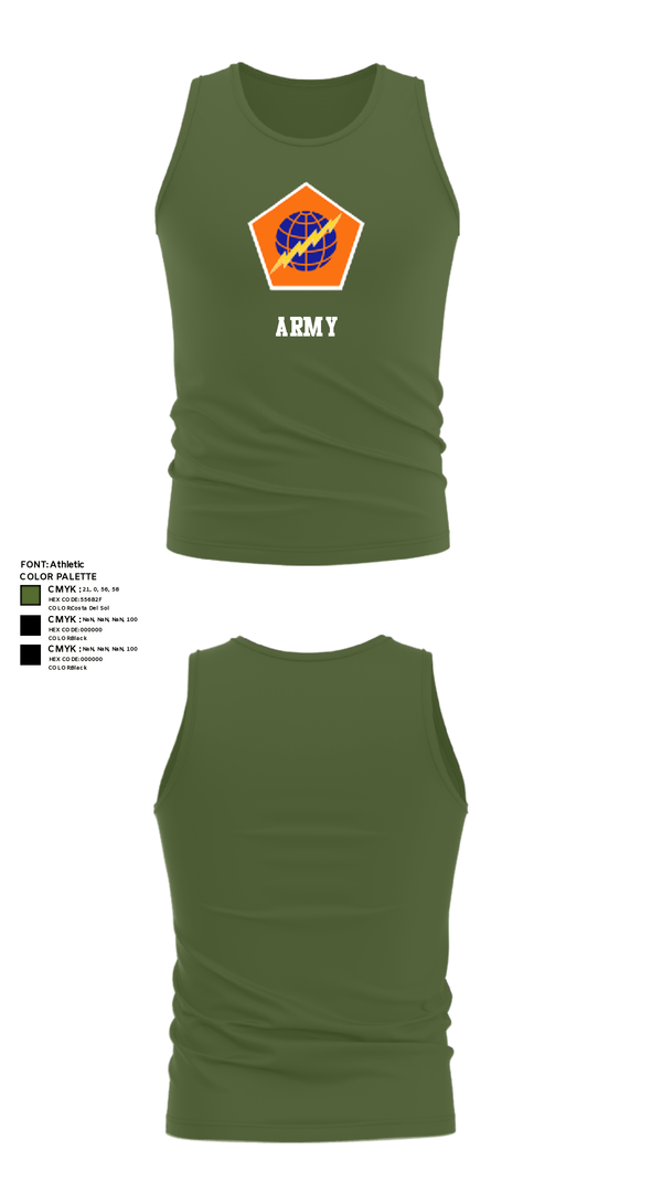 Tank Top, 98th Expeditionary Signal Battalion, Army, Teamtime, Team time, sublimation, custom sports apparel, team uniforms, spirit wear, spiritwear, sports uniforms, custom shirts, team store, custom team store, fundraiser sports, apparel fundraiser