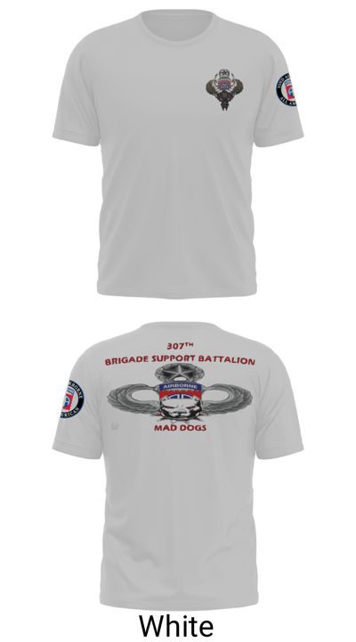 307th bsb 83120059 Old School Cotton Feel Shirt - 5