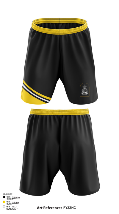 Burnt Offerings BBQ 13520316 Athletic Shorts With Pockets - 126