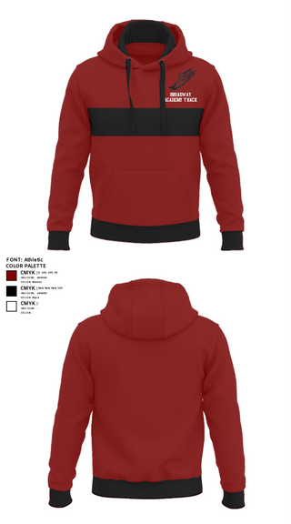 Hoodie, Broadway Academy Track, Track & Field, Teamtime, Team time, sublimation, custom sports apparel, team uniforms, spirit wear, spiritwear, sports uniforms, custom shirts, team store, custom team store, fundraiser sports, apparel fundraiser