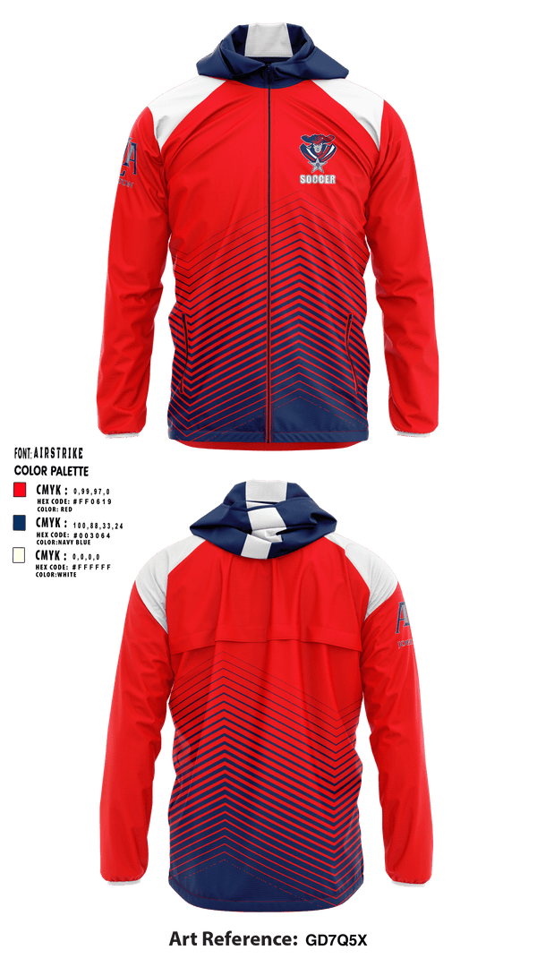 Windbreaker, American Leadership Academy - Johnston Soccer, Men's Soccer, Teamtime, Team time, sublimation, custom sports apparel, team uniforms, spirit wear, spiritwear, sports uniforms, custom shirts, team store, custom team store, fundraiser sports, apparel fundraiser