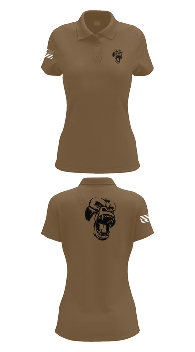 USS CARL VINSON 40544561 Women's Short Sleeve Performance Polo  - 14