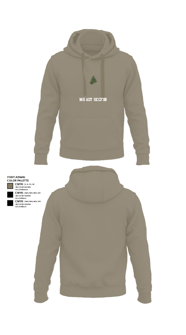 Hoodie, MS ADT SECFOR, Army, Teamtime, Team time, sublimation, custom sports apparel, team uniforms, spirit wear, spiritwear, sports uniforms, custom shirts, team store, custom team store, fundraiser sports, apparel fundraiser