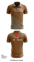 Lb electric 75532931 Short Sleeve Performance Polo - 119