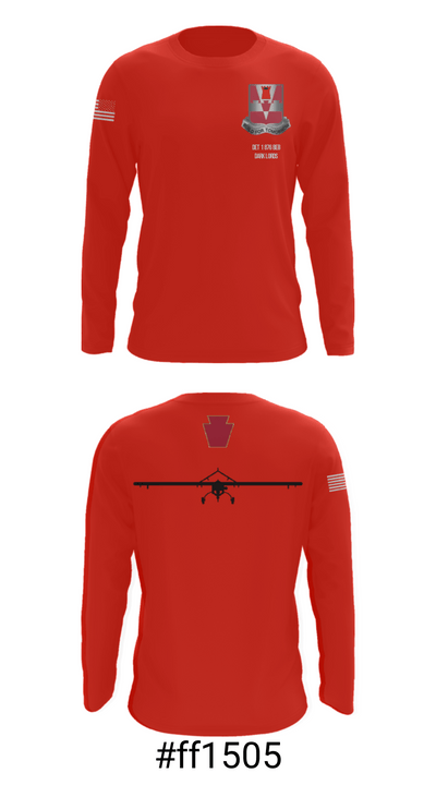 Det 1 876 BEB 21626165 Long Sleeve Performance Shirt - 18