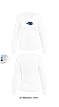 Hanover High School Golf 70503150 Women's Long Sleeve V-neck Shirt - 15