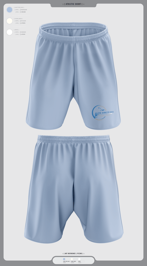 Athletic Shorts With Pockets, Elite Coats 502, , Teamtime, Team time, sublimation, custom sports apparel, team uniforms, spirit wear, spiritwear, sports uniforms, custom shirts, team store, custom team store, fundraiser sports, apparel fundraiser