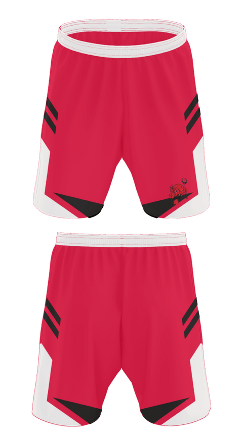 Athletic Shorts With Pockets, Coquille Red Devils, Softball, Teamtime, Team time, sublimation, custom sports apparel, team uniforms, spirit wear, spiritwear, sports uniforms, custom shirts, team store, custom team store, fundraiser sports, apparel fundraiser