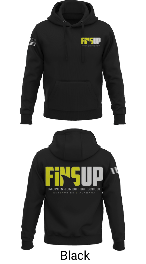 Hoodie, Dauphin Fins, Football, Teamtime, Team time, sublimation, custom sports apparel, team uniforms, spirit wear, spiritwear, sports uniforms, custom shirts, team store, custom team store, fundraiser sports, apparel fundraiser