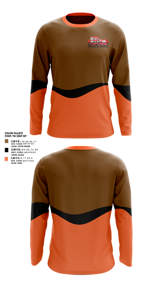 Long Sleeve Performance Shirt, Top care roofing, , Teamtime, Team time, sublimation, custom sports apparel, team uniforms, spirit wear, spiritwear, sports uniforms, custom shirts, team store, custom team store, fundraiser sports, apparel fundraiser