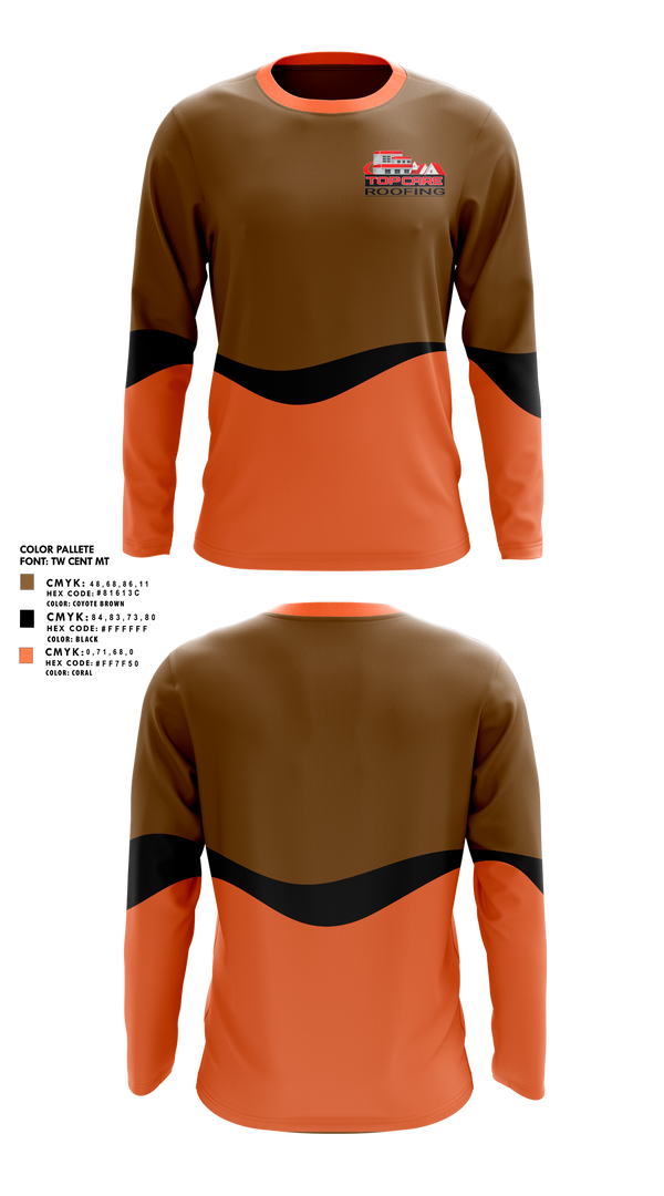 Long Sleeve Performance Shirt, Top care roofing, , Teamtime, Team time, sublimation, custom sports apparel, team uniforms, spirit wear, spiritwear, sports uniforms, custom shirts, team store, custom team store, fundraiser sports, apparel fundraiser