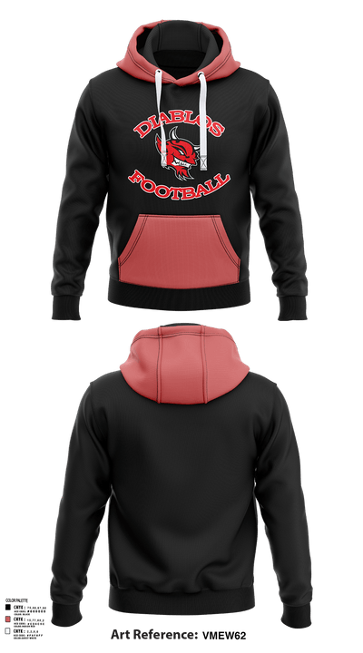 Football Diablos 70412198 Hoodie - 134