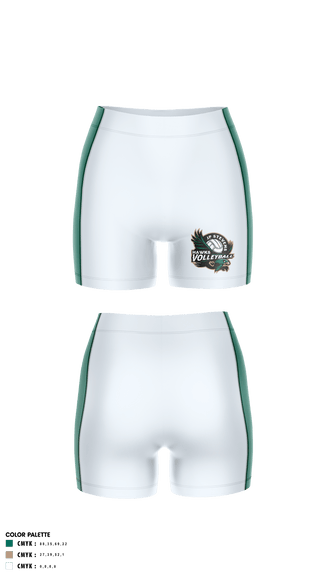 Women's Shorts, John P Stevens High School Volleyball, Women's Volleyball, Teamtime, Team time, sublimation, custom sports apparel, team uniforms, spirit wear, spiritwear, sports uniforms, custom shirts, team store, custom team store, fundraiser sports, apparel fundraiser
