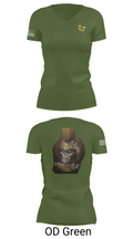 MWCS-28 7964328 Women's Short Sleeve V-neck Shirt - 48