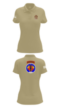 4/9 Field Artillery 56 Command (Pershing) 34975025 Women's Short Sleeve Performance Polo  - 95