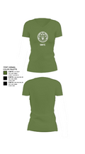 SMTC 35310311 Women's Short Sleeve V-neck Shirt - 40