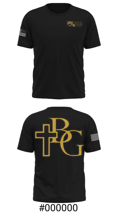 Bishop Garrigan Catholic Junior High School Track 2233966 Short Sleeve Performance Shirt - 19