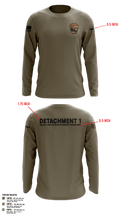 Detachment 1 27221981 Long Sleeve Performance Shirt 36