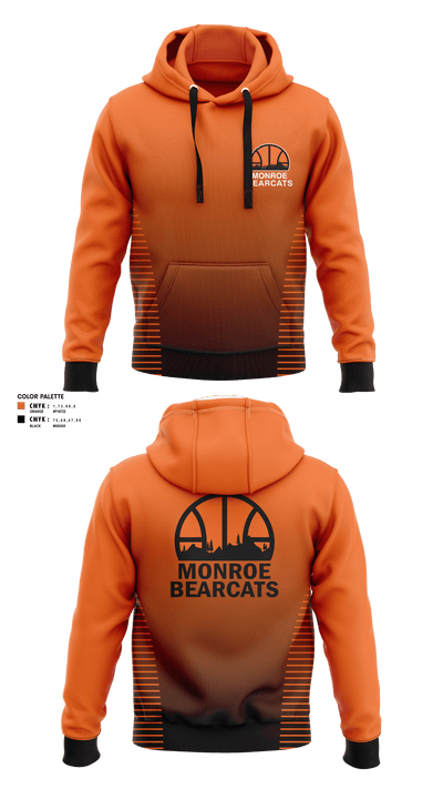 Monroe High School Basketball 86135082 Hoodie - 1