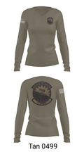 1 SOAMXS 51207075 Women's Long Sleeve V-neck Shirt - 77