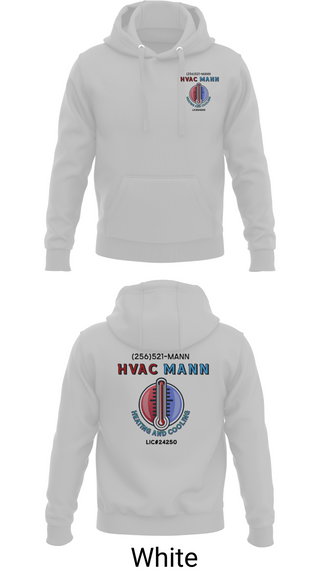 Hoodie, Hvacmannllc, , Teamtime, Team time, sublimation, custom sports apparel, team uniforms, spirit wear, spiritwear, sports uniforms, custom shirts, team store, custom team store, fundraiser sports, apparel fundraiser