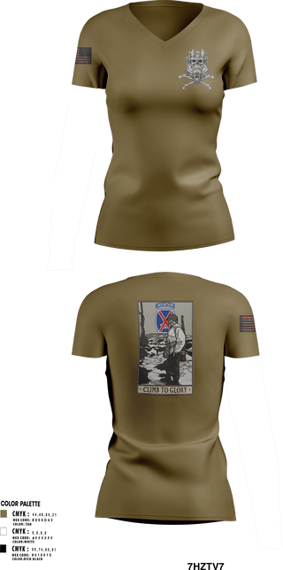 Womens Short Sleeve Vneck Shirt, 1-32 Dingos, Army, Teamtime, Team time, sublimation, custom sports apparel, team uniforms, spirit wear, spiritwear, sports uniforms, custom shirts, team store, custom team store, fundraiser sports, apparel fundraiser