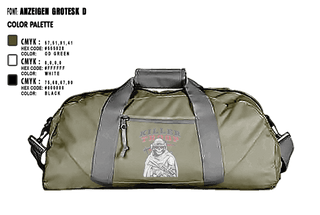 Duffle Bag, 3/2CR Killer Troop, Army, Teamtime, Team time, sublimation, custom sports apparel, team uniforms, spirit wear, spiritwear, sports uniforms, custom shirts, team store, custom team store, fundraiser sports, apparel fundraiser