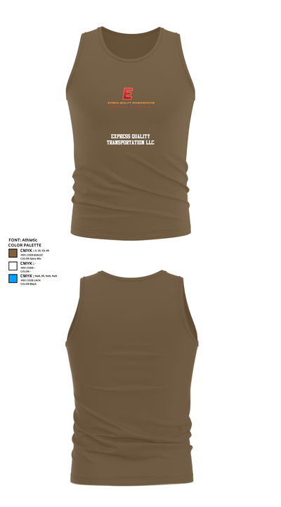 Express Quality Transportation LLC 33697565 Tank Top - 8