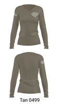 Heart of Georgia Public Safety Dive Team 66476903 Women's Long Sleeve V-neck Shirt - 77