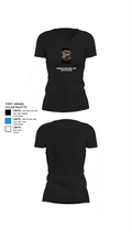 Pennsbury High School West Campus Bowling 65082914 Women's Short Sleeve V-neck Shirt - 11