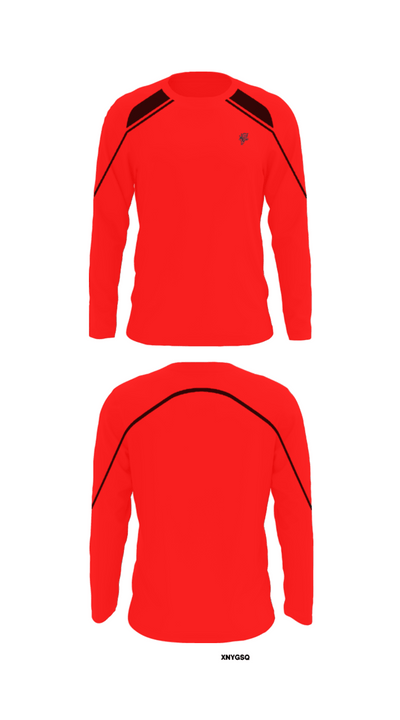 Bay View High School Track 90208055 Long Sleeve Performance Shirt - 30