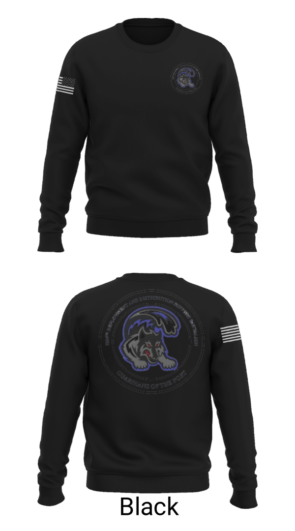 Crew Neck Sweatshirt, 1184th DDSB, Army, Teamtime, Team time, sublimation, custom sports apparel, team uniforms, spirit wear, spiritwear, sports uniforms, custom shirts, team store, custom team store, fundraiser sports, apparel fundraiser
