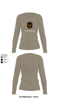 940 Air Refueling Wing 53360157 Women's Long Sleeve V-neck Shirt - 62