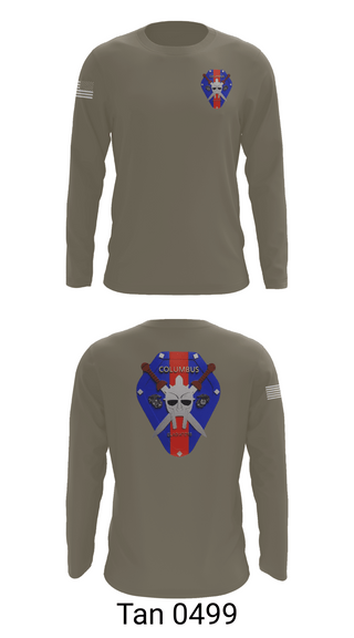 Long Sleeve Performance Shirt, OST COLUMBUS, OH, Marines, Teamtime, Team time, sublimation, custom sports apparel, team uniforms, spirit wear, spiritwear, sports uniforms, custom shirts, team store, custom team store, fundraiser sports, apparel fundraiser