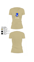 C-Co. 1-181st 51621268 Women's Short Sleeve V-neck Shirt - 80
