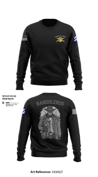 Crew Neck Sweatshirt, Bandoleros, , Teamtime, Team time, sublimation, custom sports apparel, team uniforms, spirit wear, spiritwear, sports uniforms, custom shirts, team store, custom team store, fundraiser sports, apparel fundraiser