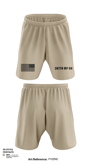 Athletic Shorts With Pockets, 387th MP BN, , Teamtime, Team time, sublimation, custom sports apparel, team uniforms, spirit wear, spiritwear, sports uniforms, custom shirts, team store, custom team store, fundraiser sports, apparel fundraiser