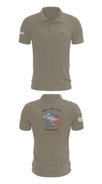 465 EVCC 45637531 Short Sleeve Performance Polo - 67