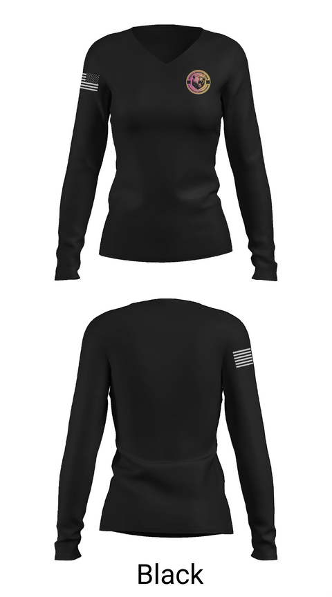 Womens Long Sleeve Vneck Shirt, Mizfitz F.C., Women's Soccer, Teamtime, Team time, sublimation, custom sports apparel, team uniforms, spirit wear, spiritwear, sports uniforms, custom shirts, team store, custom team store, fundraiser sports, apparel fundraiser