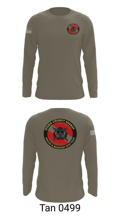 Otero County Sheriff 37164505 Long Sleeve Performance Shirt 63