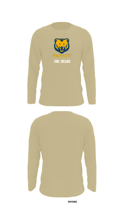UNC BEARS 8989709 Long Sleeve Performance Shirt 92