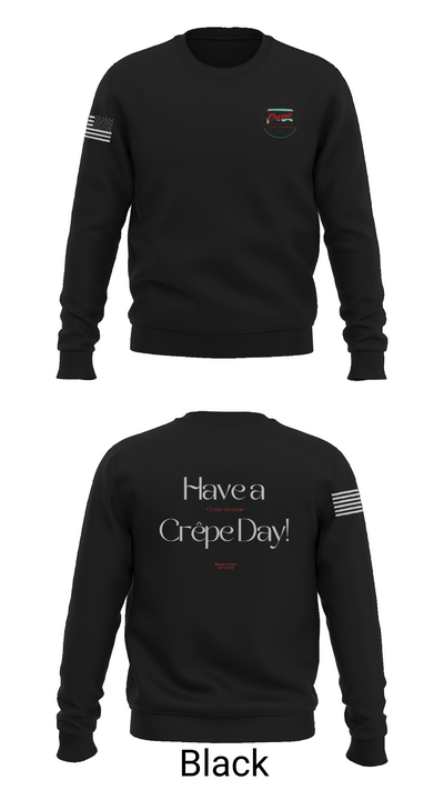 Crepe Avenue 9690947 Crew Neck Sweatshirt - 21