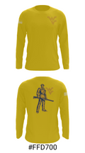 West Virginia University Track 13557835 Long Sleeve Performance Shirt - 18