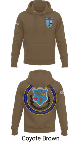 Hoodie, WHINSEC, Army, Teamtime, Team time, sublimation, custom sports apparel, team uniforms, spirit wear, spiritwear, sports uniforms, custom shirts, team store, custom team store, fundraiser sports, apparel fundraiser