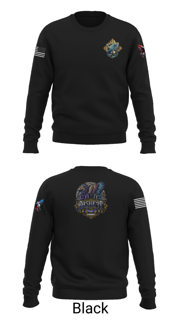 Crew Neck Sweatshirt, Baskett Transport LLC, , Teamtime, Team time, sublimation, custom sports apparel, team uniforms, spirit wear, spiritwear, sports uniforms, custom shirts, team store, custom team store, fundraiser sports, apparel fundraiser