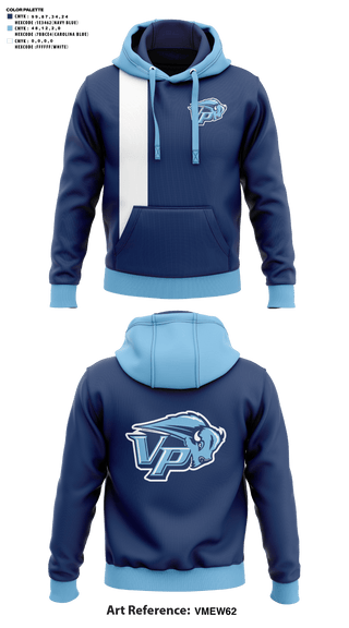 Hoodie, Vista Peak Preparatory Golf, Golf, Teamtime, Team time, sublimation, custom sports apparel, team uniforms, spirit wear, spiritwear, sports uniforms, custom shirts, team store, custom team store, fundraiser sports, apparel fundraiser