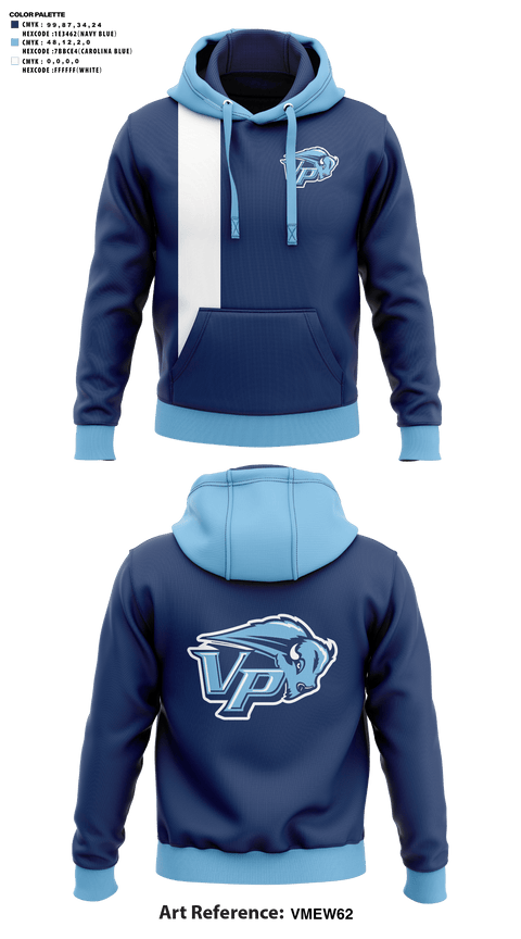 Hoodie, Vista Peak Preparatory Golf, Golf, Teamtime, Team time, sublimation, custom sports apparel, team uniforms, spirit wear, spiritwear, sports uniforms, custom shirts, team store, custom team store, fundraiser sports, apparel fundraiser